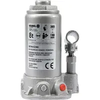 YATO 80042, Universal, 8000 kg, Hydraulischer Wagenheber, 19 cm, 36,5 cm, Grau