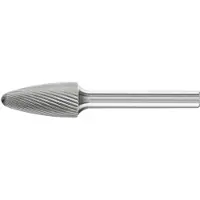 PFERD Frässtift RBF Ø 12 mm Kopflänge 25 mm Schaft-Ø 6 mm Hartmetall Verzahnung 5