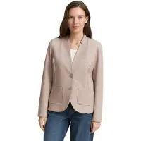Tom Tailor Sweatblazer "Fitted" mit aufgesetzten Taschen und Struktur