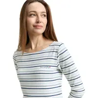 Tom Tailor 3/4-Arm-Shirt "Regular" im Streifen-Design