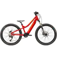 S'Cool "SCOOL e-troX race 24-9S Alivio - Red/Orange" 9 Gang Shimano Kettenschaltung Heckmotor 252 W Bafang RM G370.250.DC Nabenmotor
