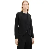 Tom Tailor Sweatblazer "Fitted" mit aufgesetzten Taschen und Struktur