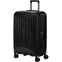 Samsonite Hartschalen-Trolley "2WANDER" 80 l 4 Rollen aus robustem Polycarbonat, mit Adressetikett und Dehnfalte