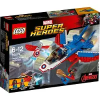 LEGO Marvel Super Heroes Captain America: Düsenjet 76076