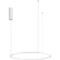 Lyora TARQUIN LED Pendelleuchte Weiß 37W Warmweiss 200x60cm dimmbar 9345600