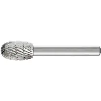 PFERD HSS-Frässtift, 6-mm-Schaft-Ø, Tropfenform O, Zahnung 3