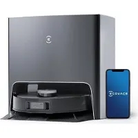 Ecovacs Staubsaugerroboter Deebot X1 Turbo, Laser Mapping, 5200 mAh, 5000 Pa, schwarz/silber
