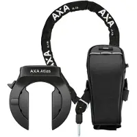 Axa Atlas 52202095cs3 Fahrradschloss Für Den Rahmen Schwarz Schwarz One Size