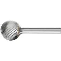PFERD 21113006 Fræsestift Kugle Længde 58 mm Mål, Ø 20 mm Arbejdslængde 18 mm Skaftdiameter 6 mm