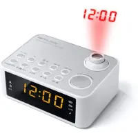 Muse M-178 PW, Uhr, Digital, FM, MW, 87,5 - 108 MHz, 522 - 1620 kHz, LED