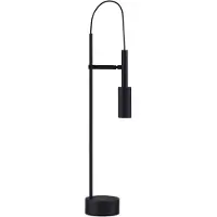Nova Luce JOY LED Tischleuchte Schwarz 7W Warmweiss 54,5x10,5cm 9010234