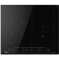Teka IZS 66800 MST, Schwarz, Integriert, 60 cm, Zonen-Induktionskochfeld, Glaskeramik, 4 Zone(n)