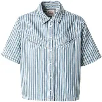 Levi's Rinoa Camp Shirt Blue Größe: S | Business hemden Outlet | Damen | Blau