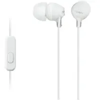 Sony MDR-EX15AP In-Ear-Kopfhörer (mit Headsetfunktion, integriertes Mikrofon) weiß