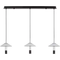 Nova Luce 9695277 Pendelleuchte ANAFI Schwarz Aluminium 3000 K 24 850 lm LED x