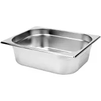 YATO Gastronorm Behälter Edelstahl 1/2 100mm