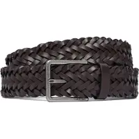Calvin Klein Gürtel Warmth Buckle Woven 35Mm Fixed - LV04D7061G Dunkelbraun 110