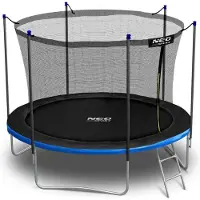 Neo-Sport Gartentrampolin (312 cm) mit Innennetz und Leiter