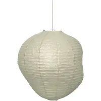 Ferm Living Kurbis Lampenschirm 40 cm, Dark sage