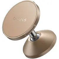 Baseus Uchwyt magnetyczny GoTrip DC1 kompatybilny z MagSafe na szybę/deskę rozdzielczą - złoty