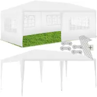 TecTake Pavillon Novara 6 x 3 m, im Stecksystem
