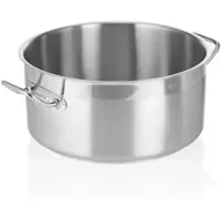 WAS Germany - Bratentopf Cookware 21, Ø 32 cm, Chromnickelstahl 18/10