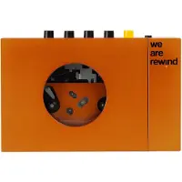 We are rewind Player Tragbare Kassette