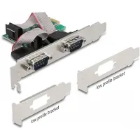 DeLOCK PCI-Express-Karte 90046 2x Seriell / RS232