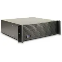 Inter-Tech 3U-K-340L, Rack, Server, Schwarz, ATX, micro ATX, Mini-ITX, 3U, HDD, Leistung