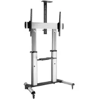 Roline LCD/TV Rollständer bis 100kg Silber (17.03.1261)