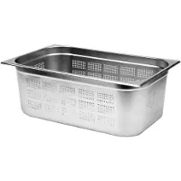 YATO Profi GN Gastronorm Behälter Edelstahl gelocht 1/1 200mm