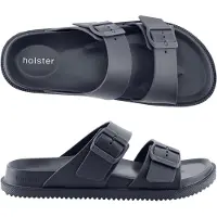 Original Brands Holster Holster Soleseeker Damen-Sandalen aus veganem Material SCHIEFER 37