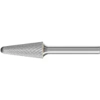 PFERD Frässtift KEL Ø 12 mm Kopflänge 30 mm Schaft-Ø 6 mm Hartmetall Verzahnung 5