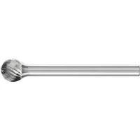 PFERD Kleinfrässtift Form KUD Ø 6 mm Kopflänge 5 mm Schaft-Ø 3 mm Hartmetall Verzahnung 5