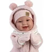 Llorens Tala Newborn Smiles Schnullerpuppe Für Neugeborene 44 Cm Rosa Kinder Rosa One Size