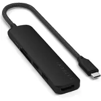 Satechi ST-P6SK, USB Typ-C, HDMI, RJ-45, USB 2.0 Type-A, USB 3.2 Gen 2 (3.1 Gen 2) Type-A, USB Typ-C, MicroSD (TransFlash), SD, 10000 Mbit/s, 60 Hz, 4096 x 2160