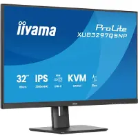 Iiyama ProLite XUB3297QSNP-B1, 81,3 cm (32"), 2560 x 1440 Pixel, Quad HD, LED, 1 ms, Schwarz