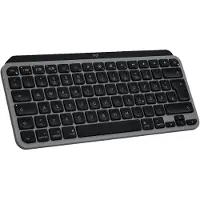 Logitech MX Keys Mini For Mac, Kabellos, Bluetooth, Scherenschalter, QWERTZ, LED, Schwarz, Grau