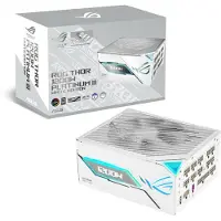 Asus ROG -THOR-1200P3-WHITE-GAMING-E, 1200 W, 100 - 240 V, Aktiv, 125 W, 1200 W, 125 W