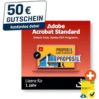 Adobe Acrobat Standard - Software - Desktop Publishing - Multilingual - Nur Lizenz Vollversion