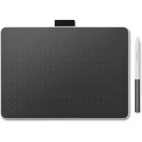 Wacom Intuos One Medium, Verkabelt & Kabellos, 216 x 135 mm, USB/Bluetooth, Stift, Grau, Weiß, Windows 10, Windows 10 Home, Windows 10 Home x64, Windows 10 Pro, Windows 10 Pro x64, Windows 10...
