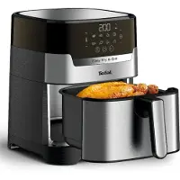 Tefal EY505D15, Easy Fry & Grill XL Deluxe Heißluftfritteuse, 4,2L, schwarz
