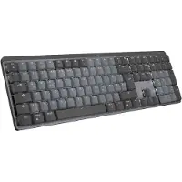 Logitech MX Mechanical, Kabellos, RF Wireless + Bluetooth, Mechanischer Switch, QWERTZ, LED, Graphit