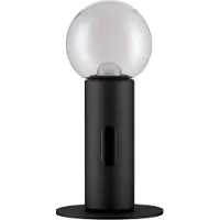 Nova Luce LED Tischleuchte Chronos in Schwarz 11W 797lm