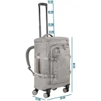 Normani Reisetrolley mit Rucksackfunktion