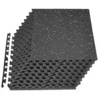 Vevor 12 x Puzzlematte Bodenschutzmatte 61 x 61 x 2 cm