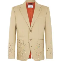 Philipp Plein Blazer Gigolo Fit Paint Splash Painted