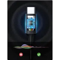 UGREEN USB cable stereo AUX 3.5 mm mini jack audio cable - USB Type C for tablet phone 1m black (CM450 20192)