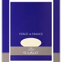 G. Lalo 5x Lalo, Block Vergé de France 25% Hadern mit Wasserzeichen, DIN A5, 50 Blatt,100g - Elfenbein 11416L