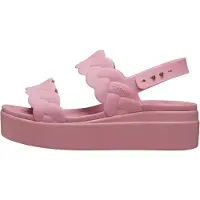 Crocs Brooklyn Woven Low Wedge 209977-6XX Rosette EU 39/40